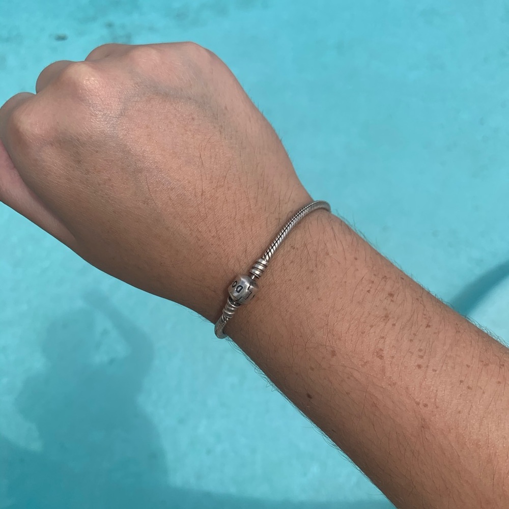 Pandora Barrel Clasp Chain Bracelet